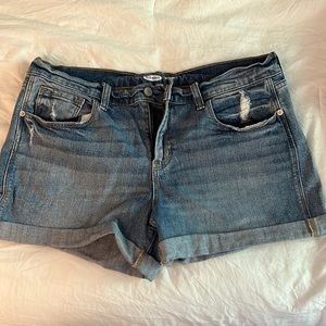 Old Navy blue jean shorts, size 12